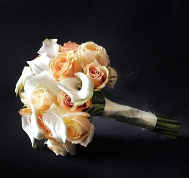 זר כלה / Wedding Bouquet - Orange